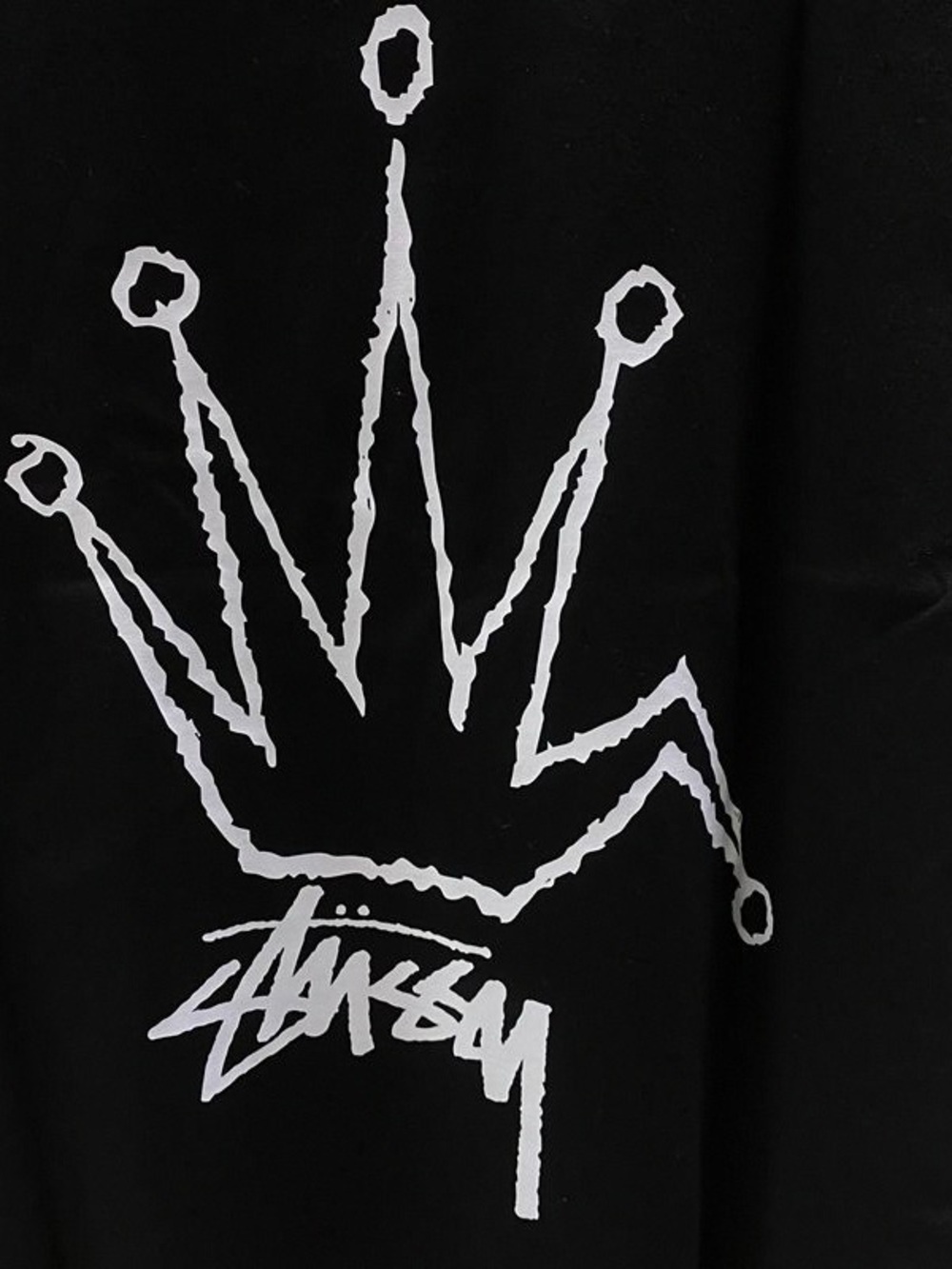 Stussy Graffiti Black Short-Sleeve T-Shirt - Picture 6 of 6